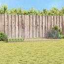 vidaXL Nyúl Ketrec Ezüst 430 x 100 x 85 cm Horganyzott acél