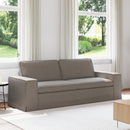 vidaXL Kanapé Tópszínű 222 x 80 x 82 cm szövet