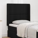 vidaXL Fejtámla Fül Fekete 80 x 16 x 4 cm PVC