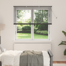 vidaXL Zsaluzia Ezüst Szürke 150 x 140 cm 25 mm PVC