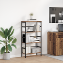 vidaXL Könyvespolc Öreg fa 60 x 29,5 x 115 cm Faanyag