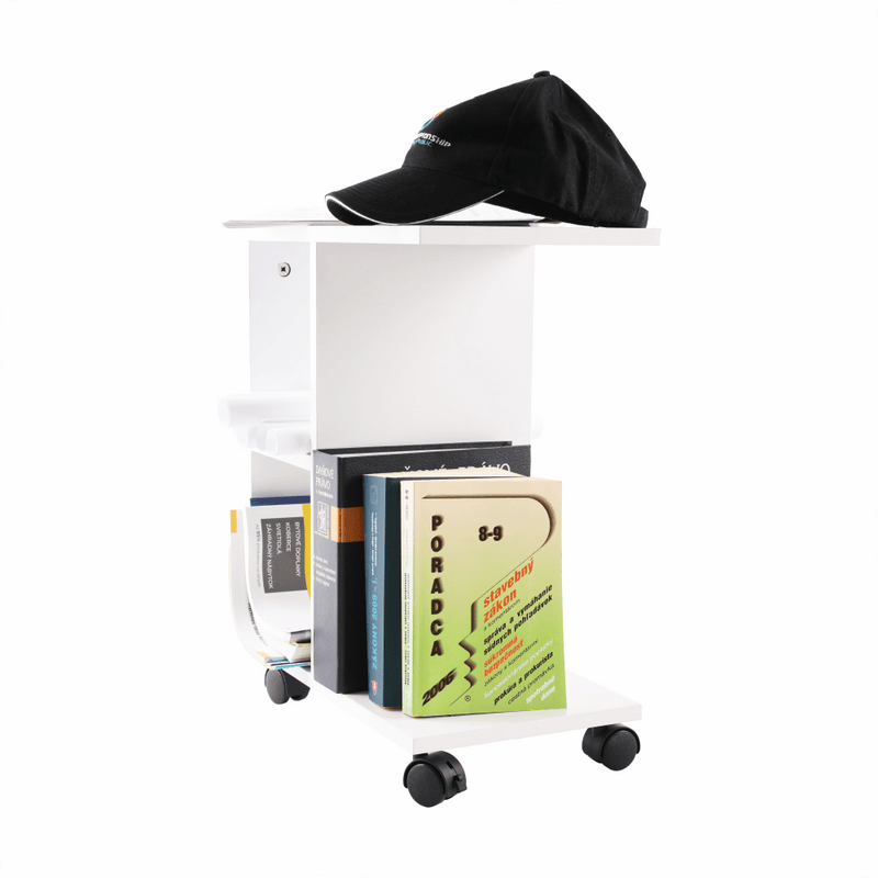 Kisasztal, fehér, ABBAS NEW