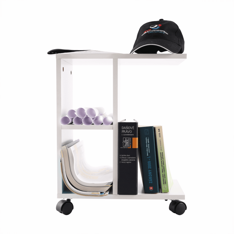 Kisasztal, fehér, ABBAS NEW