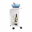 Kisasztal, fehér, ABBAS NEW