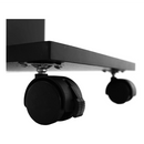 Kisasztal, fekete, ABBAS NEW