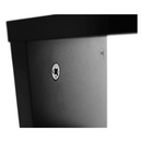 Kisasztal, fekete, ABBAS NEW