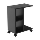 Kisasztal, fekete, ABBAS NEW