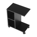 Kisasztal, fekete, ABBAS NEW