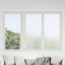 vidaXL Öntapadó Ablakfólia Matt csíkok 45 x 1000 cm PVC