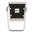 Étkezőszék, bézs Dulux Velvet szövet/világos varrás, ABIRA NEW