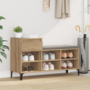 vidaXL Cipőszekrény fiókkal kézműves tölgy 102 x 36 x 60 cm Faanyag