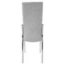 Szék, szürke szövet/fém, ADORA 2 NEW