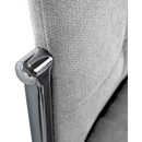 Szék, szürke szövet/fém, ADORA 2 NEW