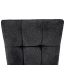 Szék, sötétszürke szövet/fém, ADORA 2 NEW