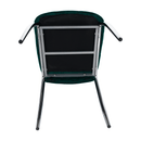 Szék, smaragd Velvet szövet/fém, ADORA NEW