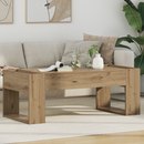 vidaXL Dohányzóasztal Artisan tölgy 110 x 50 x 41 cm Faanyag