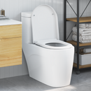 vidaXL WC ülőke Fehér 49 x 36 x 4 cm Duroplast