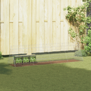 vidaXL Nyúl Ketrec Ezüst 215 x 55 x 55 cm Horganyzott acél