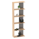 Polcállvány, artisan tölgy/grafit, AGATIO