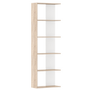 Polcállvány, sonoma tölgy/fehér, AGATIO
