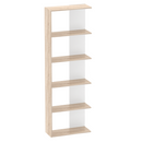 Polcállvány, sonoma tölgy/fehér, AGATIO
