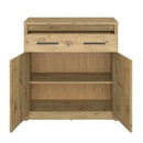 Komód 2D1S, artisan tölgy, AIRON