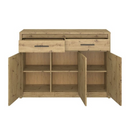 Komód 3D2S, artisan tölgy, AIRON