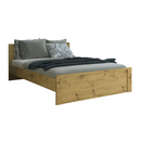 Ágy, 160x200, artisan tölgy, AIRON