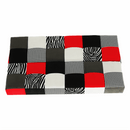 Kanapé ágyfunkcióval és ágyneműtartóval, szövet piros, ALABAMA