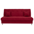 Kihúzható kanapé, piros, ALADA