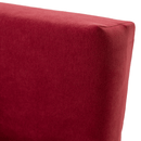 Kihúzható kanapé, piros, ALADA