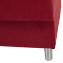 Kihúzható kanapé, piros, ALADA