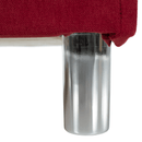 Kihúzható kanapé, piros, ALADA