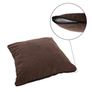 Kihúzható kanapé, barna, ALADA