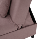 Kihúzható kanapé, rózsaszín, ALADA