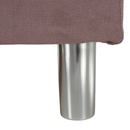 Kihúzható kanapé, rózsaszín, ALADA