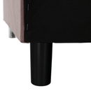 Kihúzható kanapé, rózsaszín, ALADA