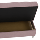 Kihúzható kanapé, rózsaszín, ALADA