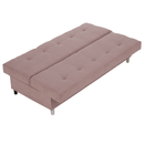 Kihúzható kanapé, rózsaszín, ALADA