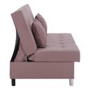 Kihúzható kanapé, rózsaszín, ALADA