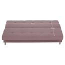 Kihúzható kanapé, rózsaszín, ALADA