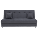 Kihúzható kanapé, szürke, ALADA
