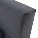 Kihúzható kanapé, szürke, ALADA