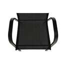 Rakásolható szék, sötétszürke/fekete, ALDERA