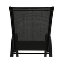 Rakásolható szék, sötétszürke/fekete, ALDERA