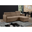 Kinyitható ülőgarnitúra, szürkésbarna Taupe, ALECHANDRO A ROH