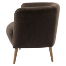 Fotel, barna/bükk, ALIEN