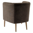 Fotel, barna/bükk, ALIEN