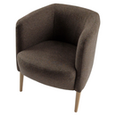 Fotel, barna/bükk, ALIEN