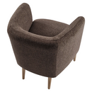 Fotel, barna/bükk, ALIEN